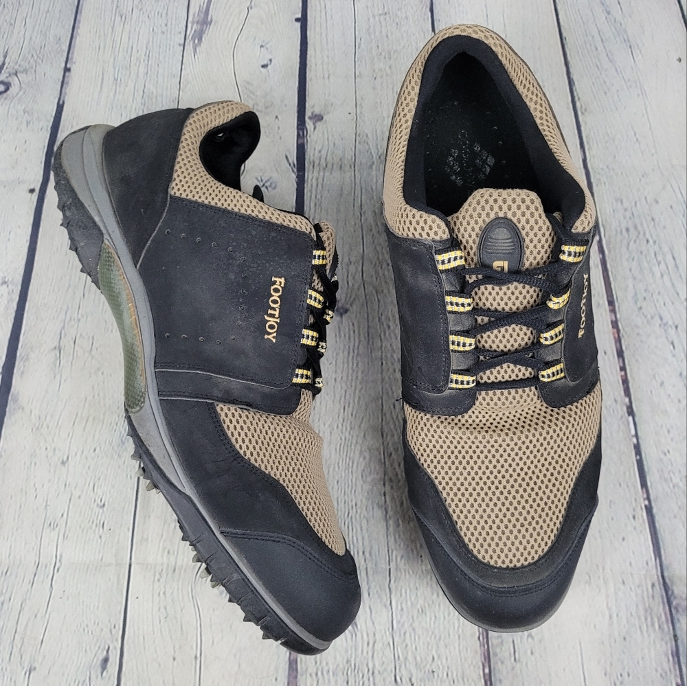 FOOTJOY | 45636 soft spike cleat lace-up golf shoes